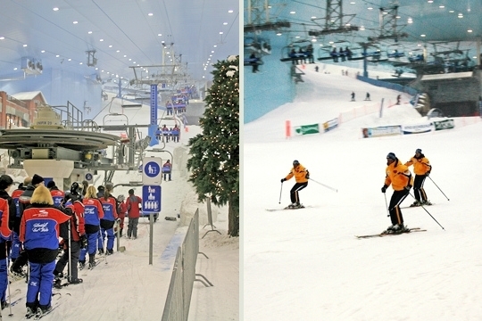 Dubaj exotická lyžařská destinace
