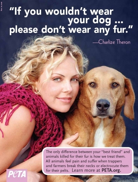 Charlize Theron v boji za zvířecí práva