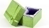 Zelená dárková krabička s mašlí