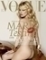 Fotografie nahé ženy na titulce módního časopisu